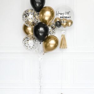 Custom Birthday balloon Bouquet in Dubai