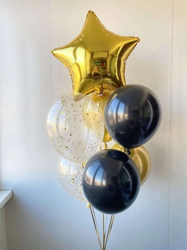 Star Foil balloons Bouquet UAE