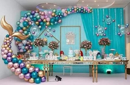 Birthday Party Balloon Decorations