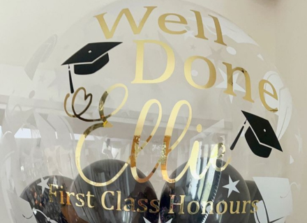Graduation Cap Balloons & Helium Bouquets