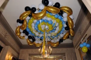 Helium balloon decoration in dubai