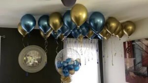 Helium balloon decoration in dubai