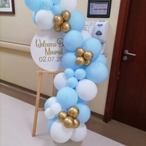 baby boy balloon setup Dubai and UAE